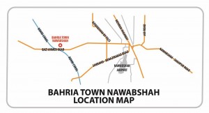 Location Map Bahria Town Nawabshah