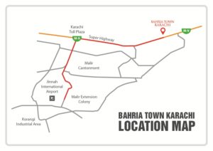 Bahria Town Karachi Location