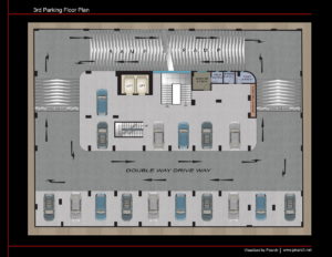 3rd parking floor plan