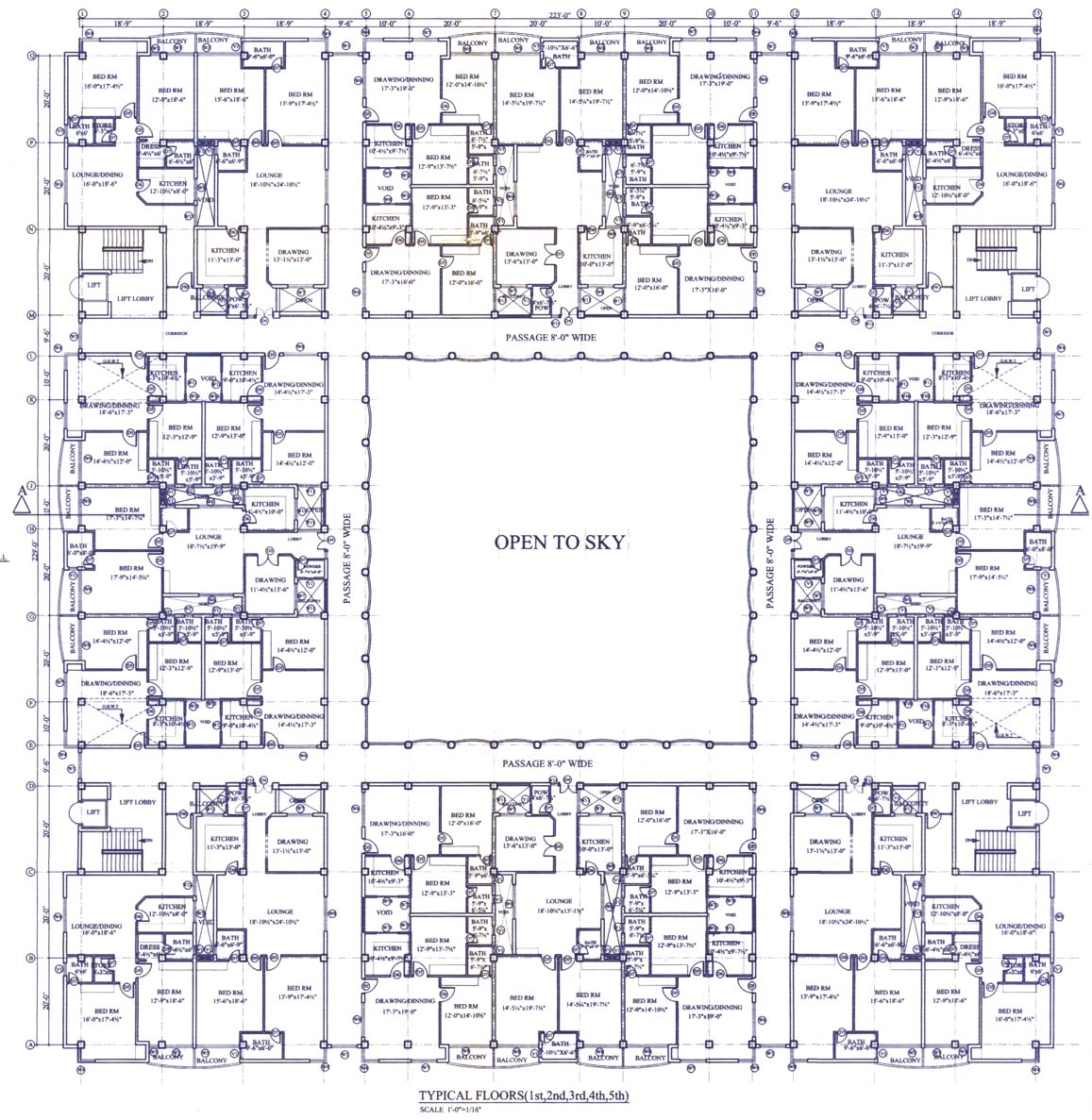 Layout-Typical-Floor-Plan