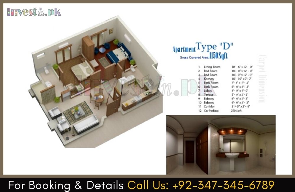3 bed Apartment in Lifestyle Residency
