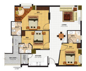 3_Bed_Apartment_A1