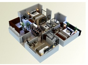 3 Bed rooms