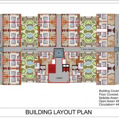 Chaudhary Saddique Residencia Faisalabad layout plan