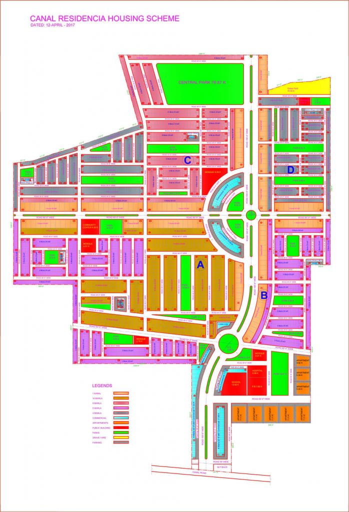 Canal Residencia Housing Scheme Lahore