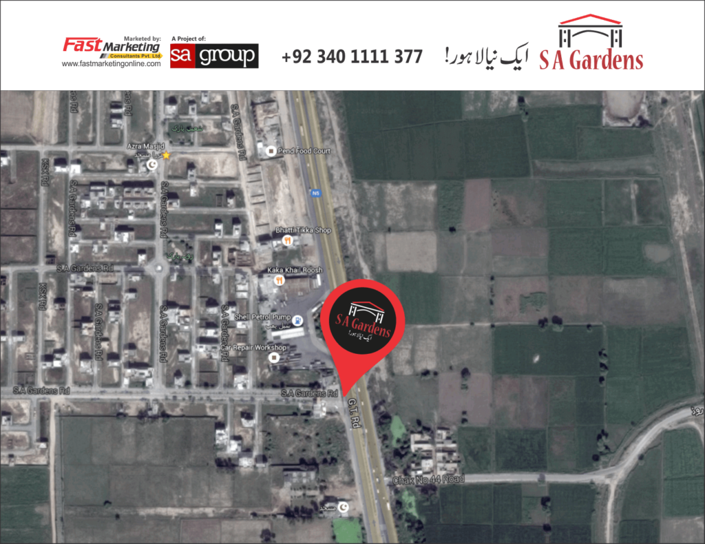 SA Gardens Housing Scheme Lahore INVEST IN PAKISTAN Property & Real