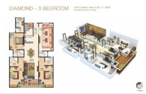 The Galleria, Bahria Enclave Islamabad Layout plan diamond