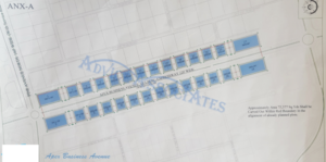Apex Business Avenue Islamabad layout plan