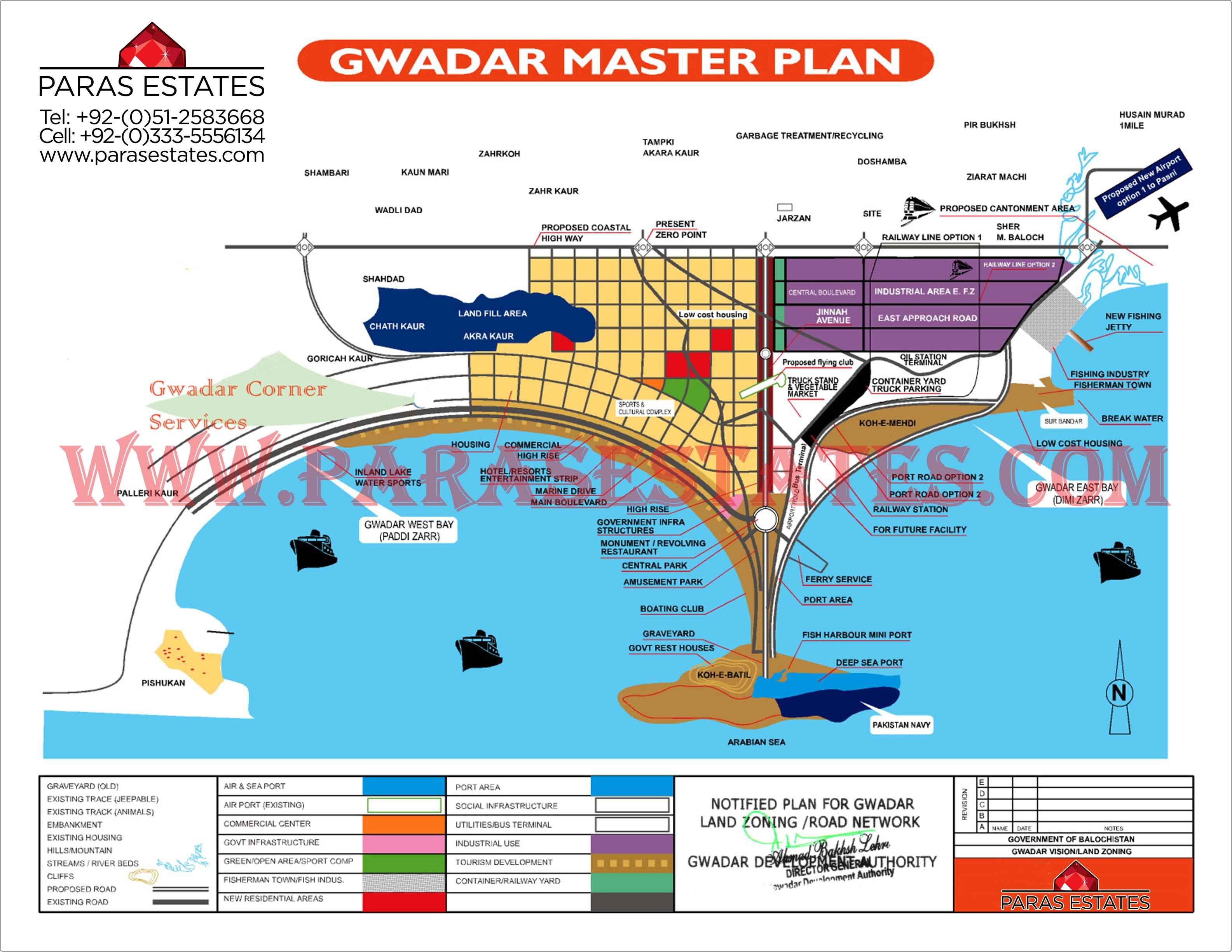Sun Silver City Gwadar layout plan