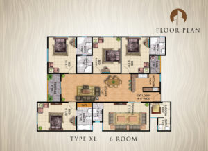 Cantt View Lodges Karachi layout plan xl