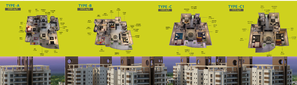  Water Front Executive Residency Islamabad layout plan
