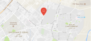 Safari Enclave Karachi Location Map