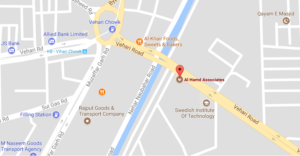 Al Hamd Canal View Multanlocation map