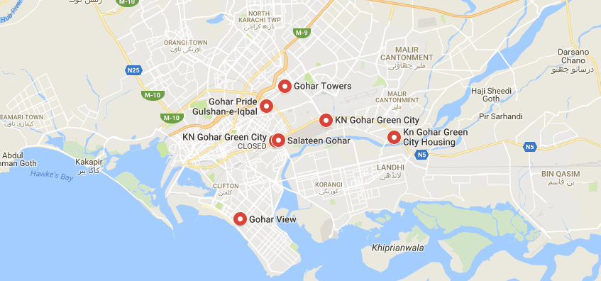 Dominion-Mall-Islamabad-location-map