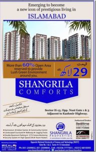 Shangrila Comforts Islamabad