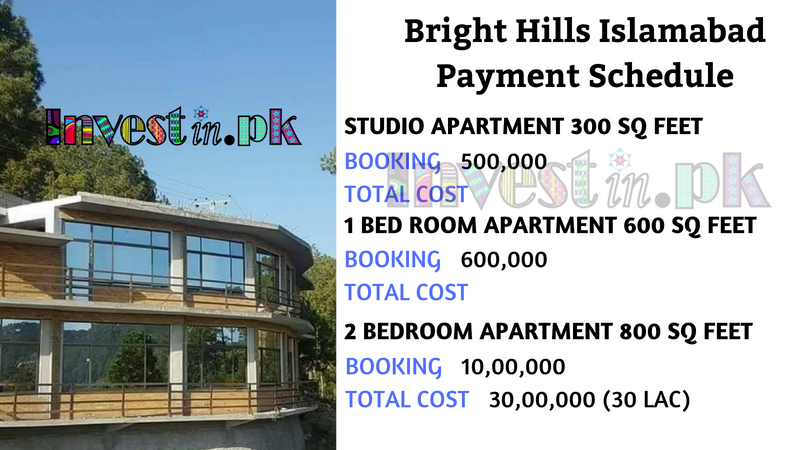 Bright Hills Islamabad Payment Plan