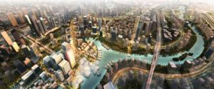 Blue World City Images