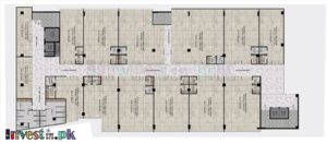 Kazani Heights Islamabad Floor Plan