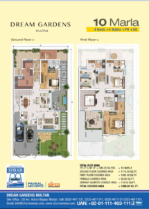 Dream Gardens Multan 10 Marla House