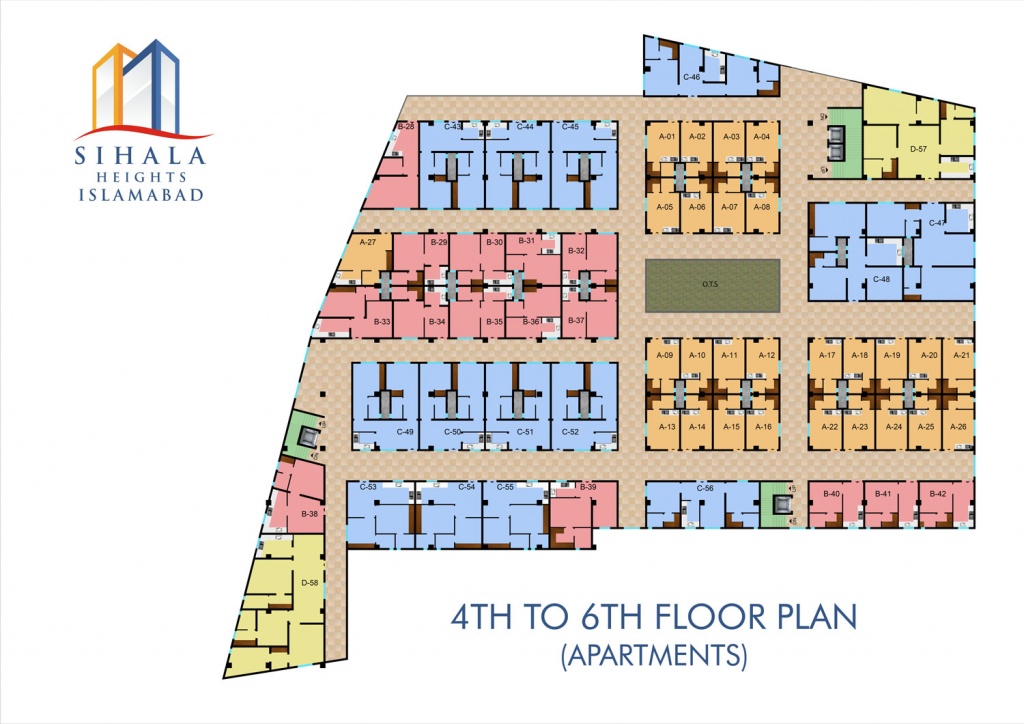 Sihala Heights Islamabad Floor Plan