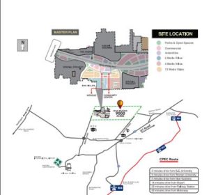 DHA Multan Villas location