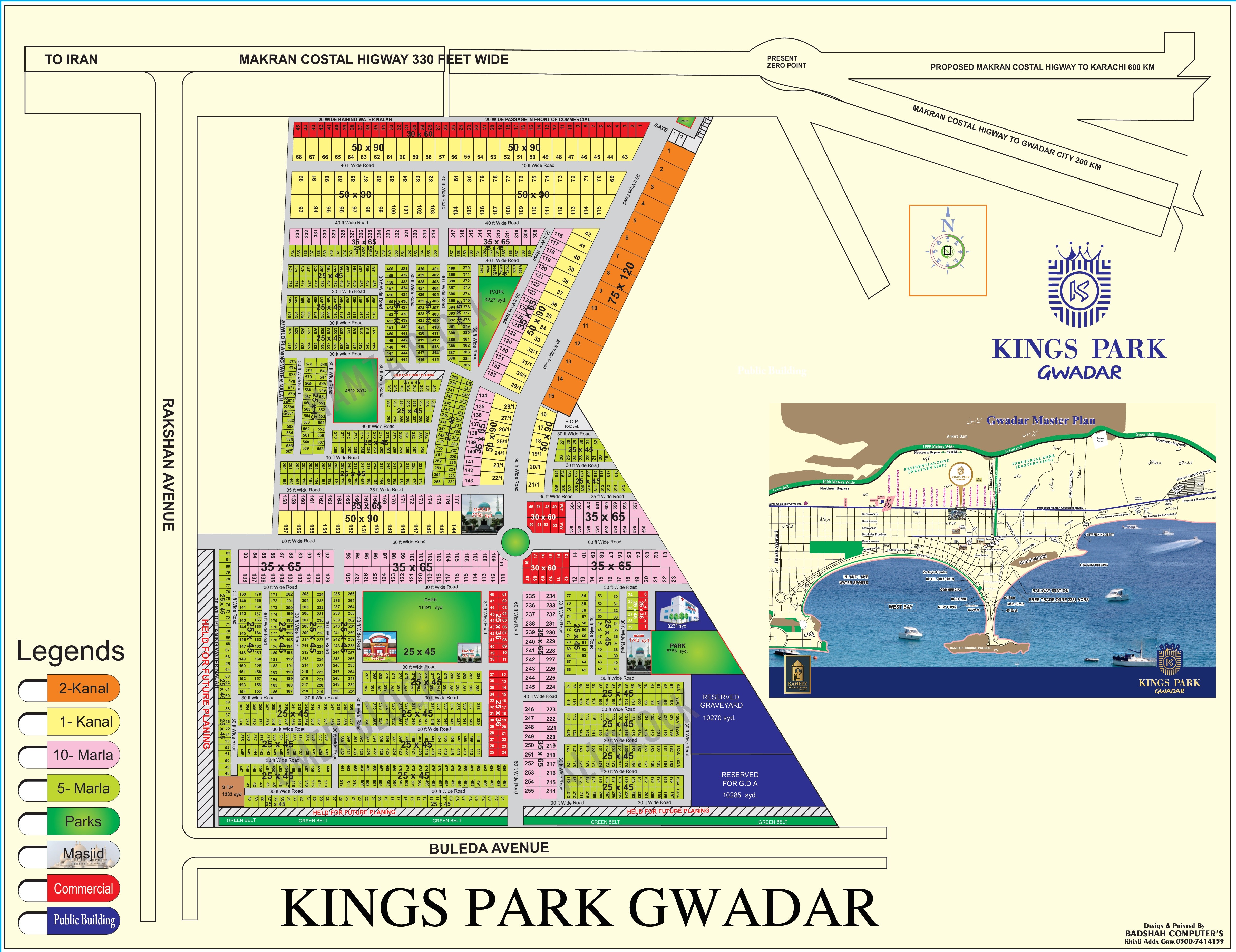 Kings Park Gwadar Master Plan
