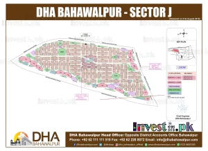 DHA Bahawalpur Sector J Map