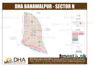 DHA Bahawalpur Sector N Map