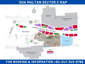 DHA Multan Sector C Map