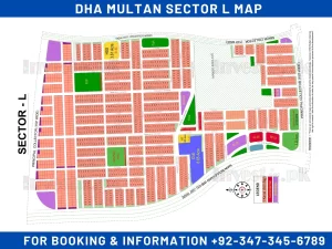 DHA Multan Sector L Map