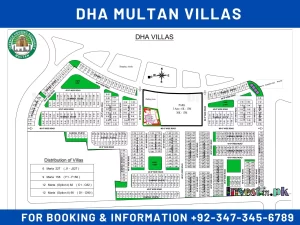 DHA Multan Villas Map