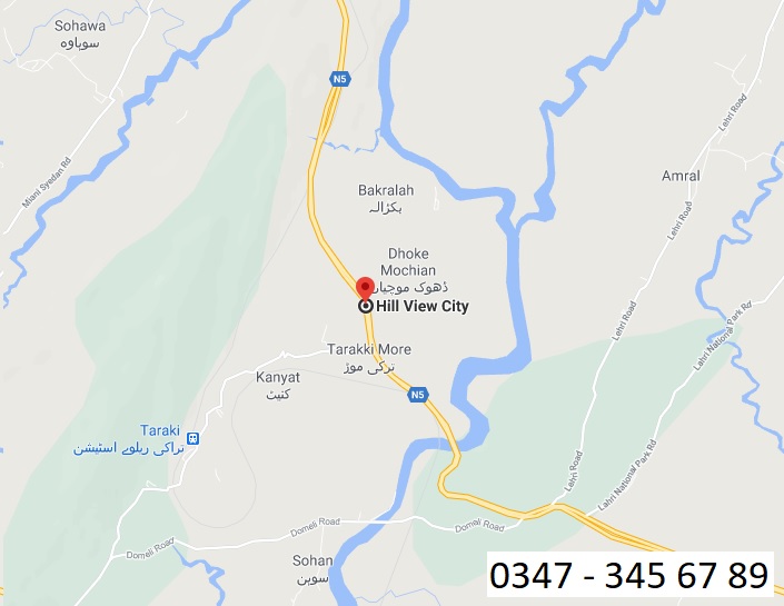 Hill-View-City-Sohawa-Location
