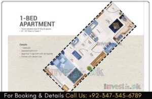 3 bed apartment in union complex