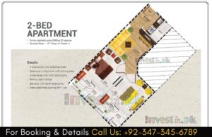 2 bed apartment in union complex