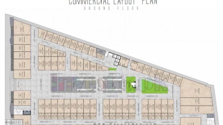 Mall of Wah layout plan