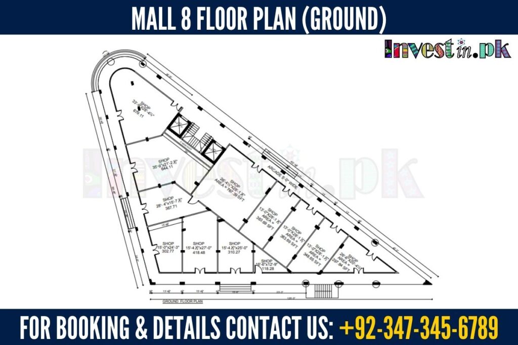 mall 8 islamabad floor plan