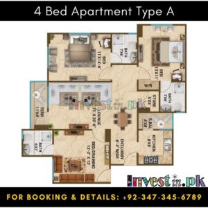 4 Bed Apartment In Karachi