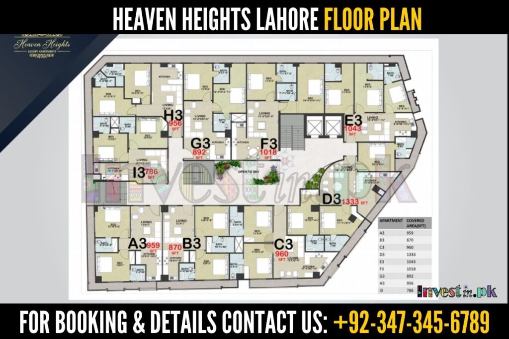 Heaven Heights Floor Plan