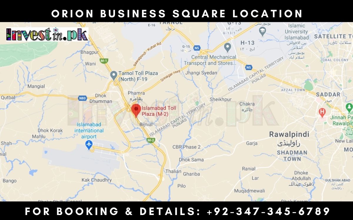 Orion Business Square Location