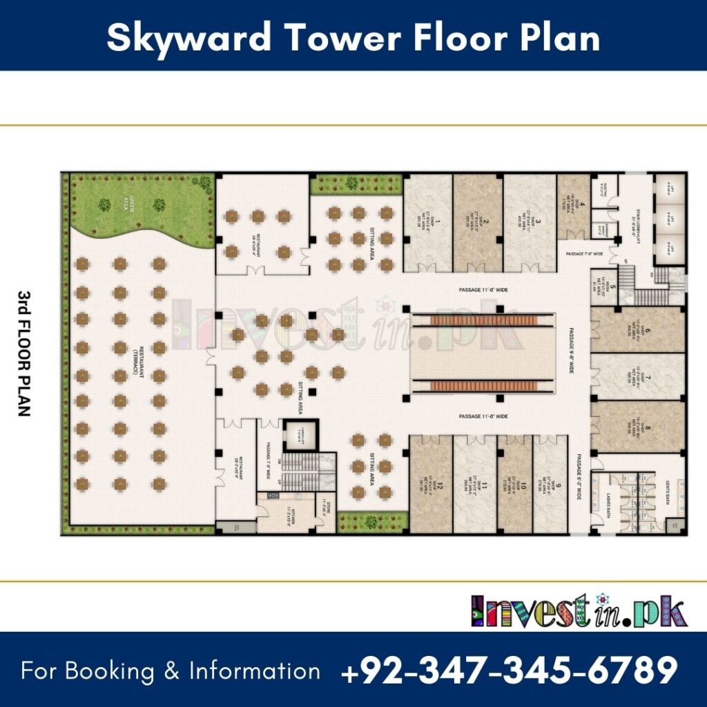Skyward Tower Floor Plan