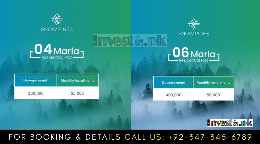 Snow Pines Murree Payment Plan