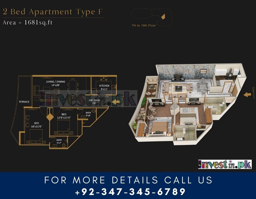 2 Bed Apartment In Eclipse Peshawar