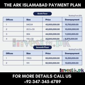 The Ark Islamabad Payment Plan