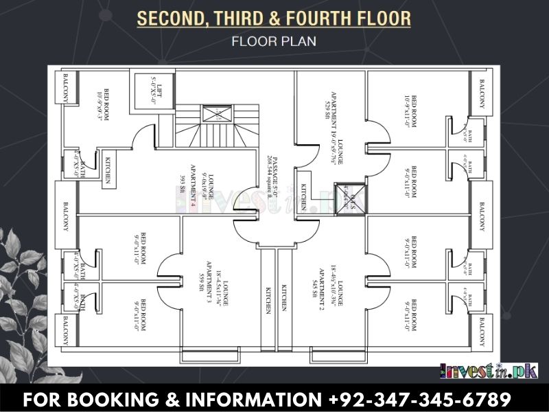 Shaheen Arcade Floor Plan