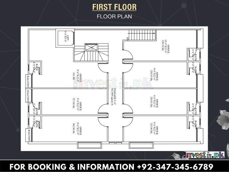 Shaheen Arcade Floor Plan