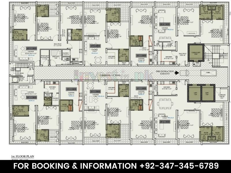 Buraq Heights Floor Plan