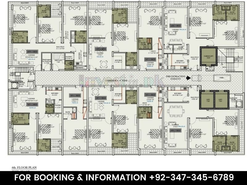 Buraq Heights Floor Plan