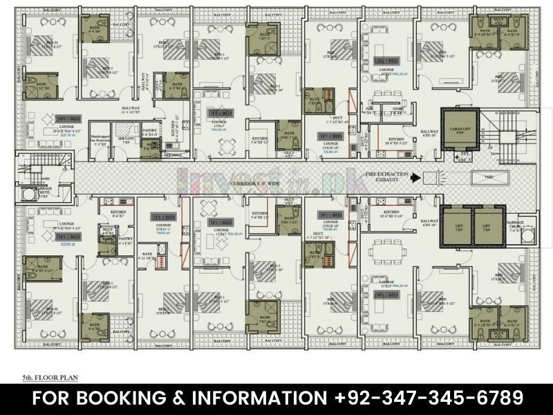 Buraq Heights Floor Plan