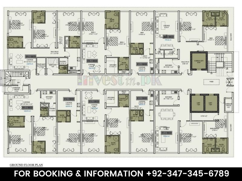 Buraq Heights Floor Plan