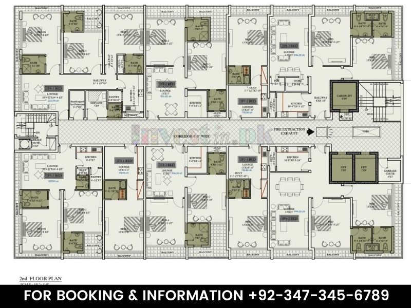 Buraq Heights Floor Plan